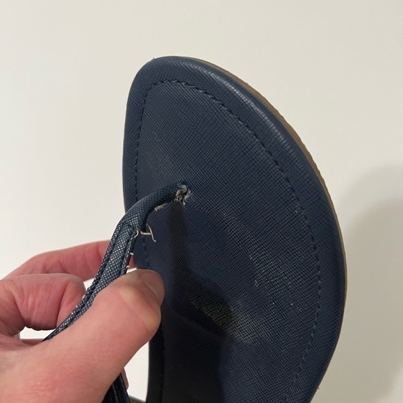 Michael Kors Blue & Gold Sandals Size 6.5 - Picture 7 of 9